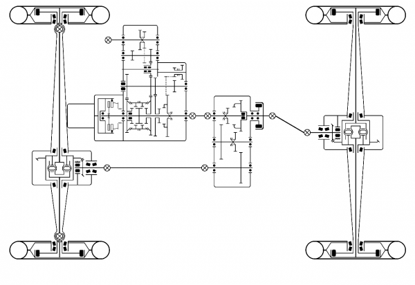 Силовая передача автомобиля ГАЗ-66.png