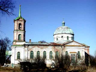 Церковь села Рыченки Перемышльском районе Калужской области
