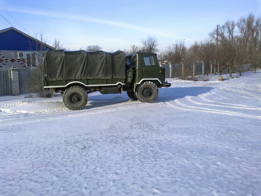 смотрины перед покупкой ГАЗ-66 1987г.р.