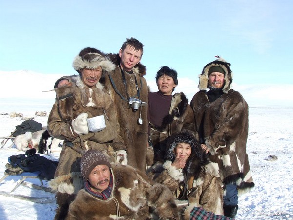 Тут в центре с роднёй
