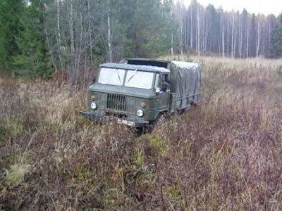 местность болотистая, посадили на мосты