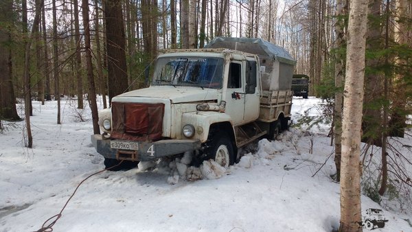 1. Коварный наст, а под ним колеи