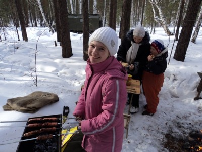 Жарим сосиски